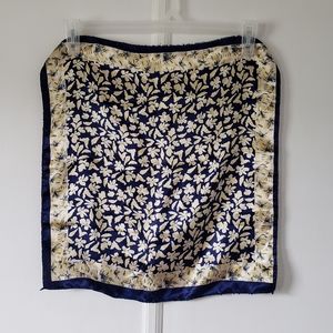 Women's Small Square Silk Scarf